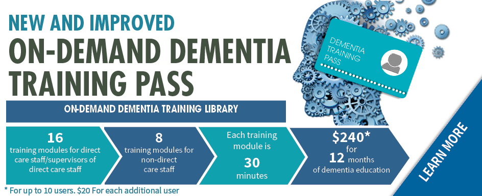 New and improved dementia training pass
