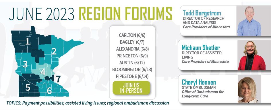 Region Forums registration now open